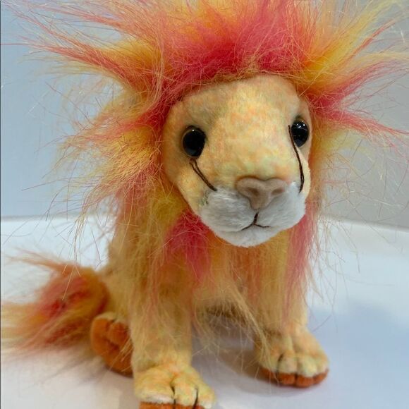 Bushy the Lion (RETIRED) 2000 Beanie Baby Ty Inc. 90s Toy Collectable - Picture 3 of 5